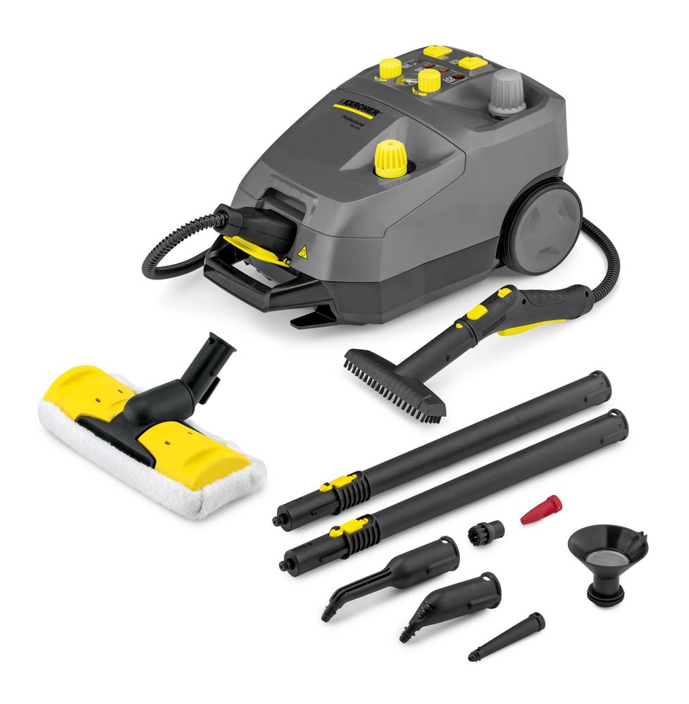 GuestSupply US | Karcher Steam Cleaner and Transport Cart
